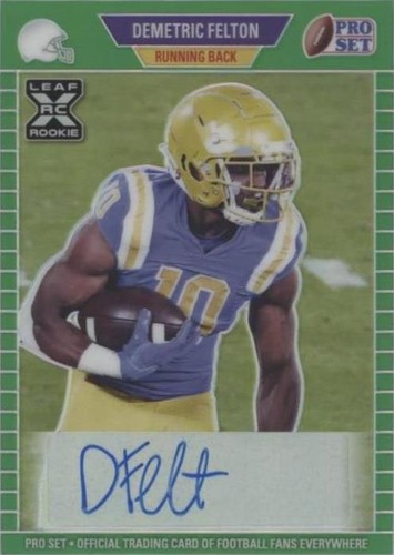 2021 Leaf Pro Set Metal Demetric Felton #PA-DF2