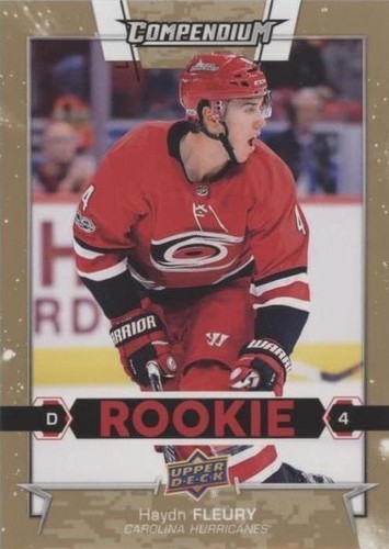 2017-18 Upper Deck Compendium - Haydn Fleury #862