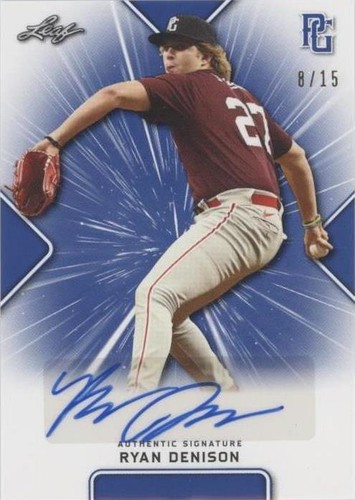 2021 Leaf Perfect Game National Showcase - Ryan Denison #BA-RD2