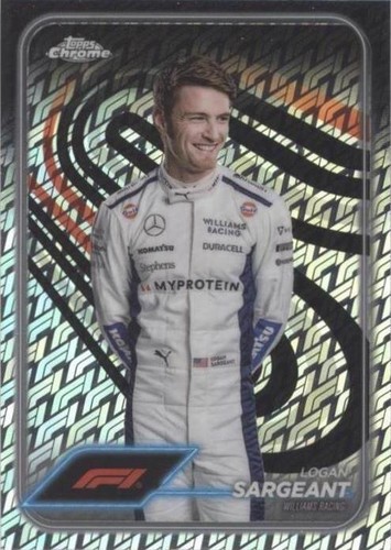 2024 Topps Chrome Formula 1 Logofractor Edition - Logan Sargeant #20