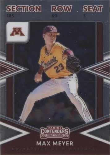 2020 Panini Elite Extra Edition - Max Meyer #CT-MM