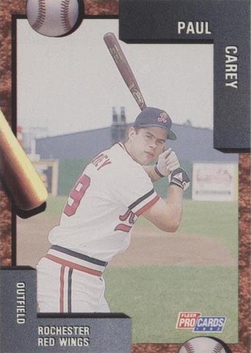 1992 Fleer ProCards Minor League - Paul Carey #1949