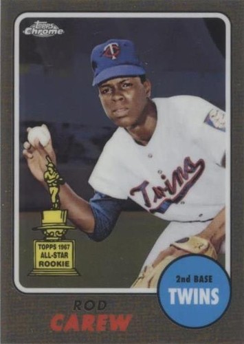 2017 Topps Chrome Update - Rod Carew #TARC-3