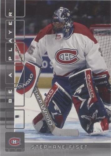 2001-02 In the Game Be A Player Memorabilia - Stephane Fiset #490