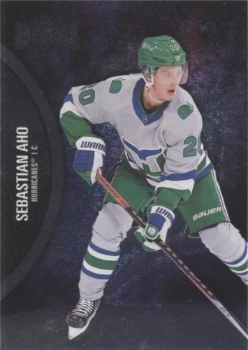 2021-22 Skybox Metal Universe - Sebastian Aho #110