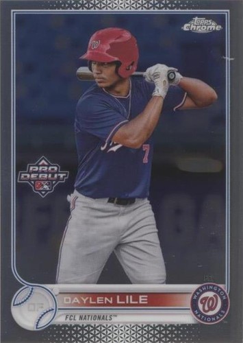 2022 Topps Pro Debut - Daylen Lile #PDC-118