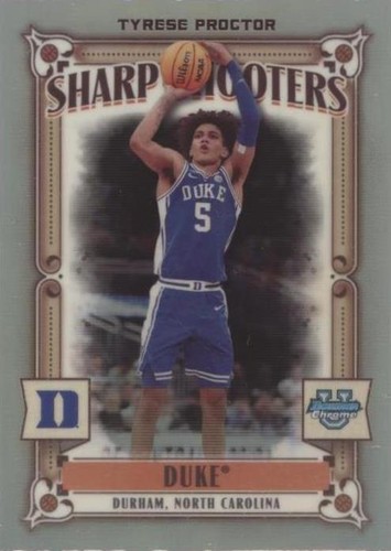 2023-24 Bowman University Chrome - Tyrese Proctor #SS-14