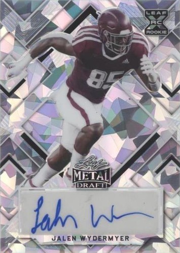 2022 Leaf Metal Draft Jalen Wydermyer #BA-JW1