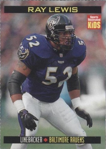 1999 Sports Illustrated for Kids Series 2 Ray Lewis #855