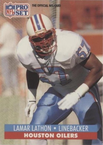 1991 Pro Set Lamar Lathon #519