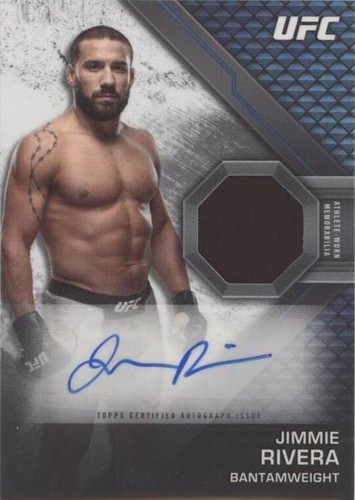2020 Topps UFC Knockout - Jimmie Rivera #KAR-JRI