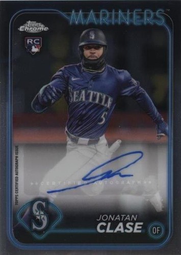 2024 Topps Chrome Update Series - Jonatan Clase #AC-JCL