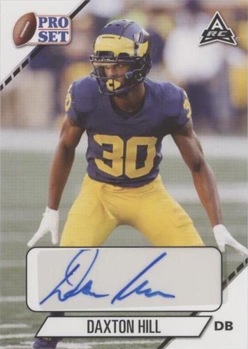 2021 Leaf Pro Set College Daxton Hill #PS-DH1