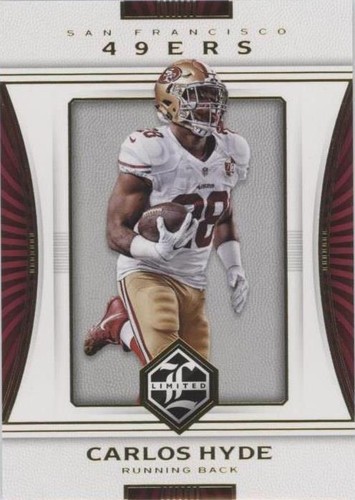 2017 Panini Limited Carlos Hyde #95