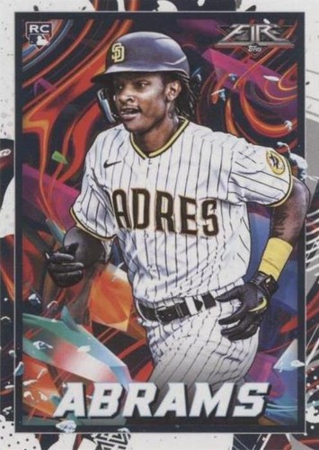 2022 Topps Fire - C.J. Abrams #79