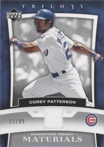 2005 Upper Deck Trilogy - Corey Patterson #PR-PA