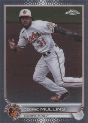 2022 Topps Chrome Sonic - Cedric Mullins #120