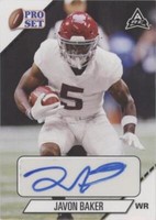 2021 Leaf Pro Set College Javon Baker #PS-JB3