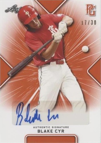 2021 Leaf Perfect Game National Showcase - Blake Cyr #BA-BC1