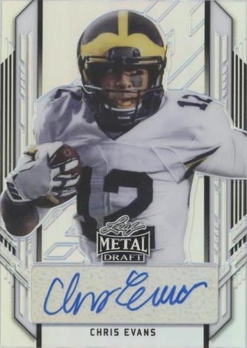 2021 Leaf Metal Draft Chris Evans #PA-CE1