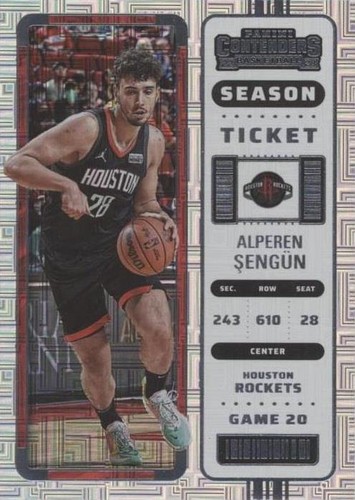 2022-23 Panini Contenders - Alperen Sengun #91