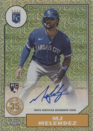 2022 Topps Update Series - MJ Melendez #T87CA-MM