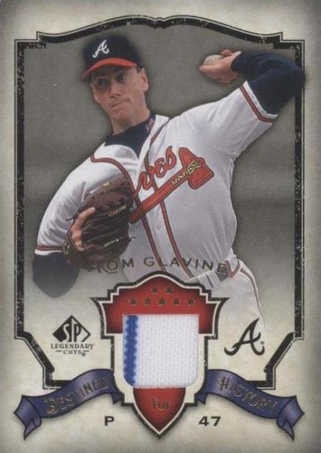 2008 SP Legendary Cuts - Tom Glavine #DH-TG