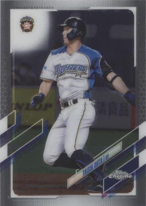 2021 Topps Chrome NPB Nippon Professional Baseball - Taishi Ohta #115