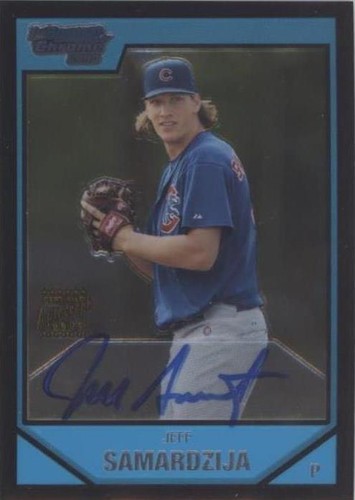 2007 Bowman Chrome - Jeff Samardzija #BC227