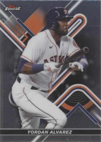 2022 Topps Finest - Yordan Alvarez #56