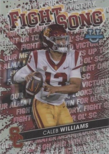 2022-23 Bowman's Best University Caleb Williams #FS-4