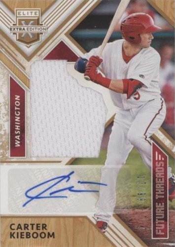 2018 Panini Elite Extra Edition - Carter Kieboom #FTSA-CK