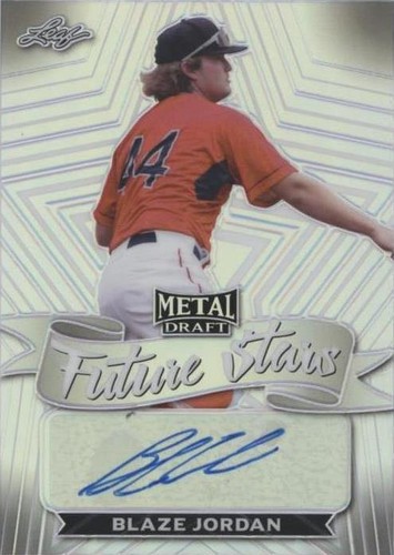 2021 Leaf Metal Draft - Blaze Jordan #FS-BJ1