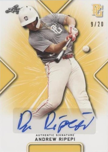 2021 Leaf Perfect Game National Showcase - Andrew Ripepi #BA-AR1