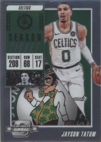 2018-19 Panini Contenders Optic - Jayson Tatum #17