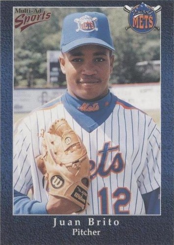 1998 Multi-Ad Sports Pittsfield Mets - Juan Brito #11
