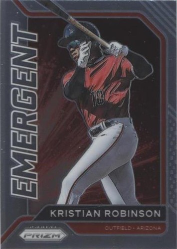 2021 Panini Prizm - Kristian Robinson #EM12