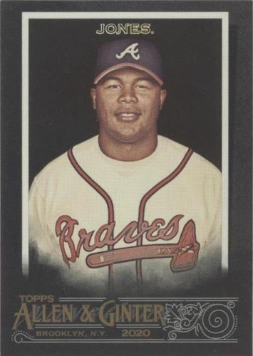 2020 Topps Allen & Ginter's X - Andruw Jones #318