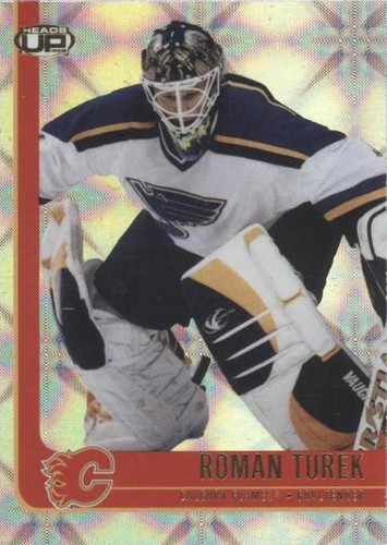 2001-02 Pacific Heads Up - Roman Turek #14