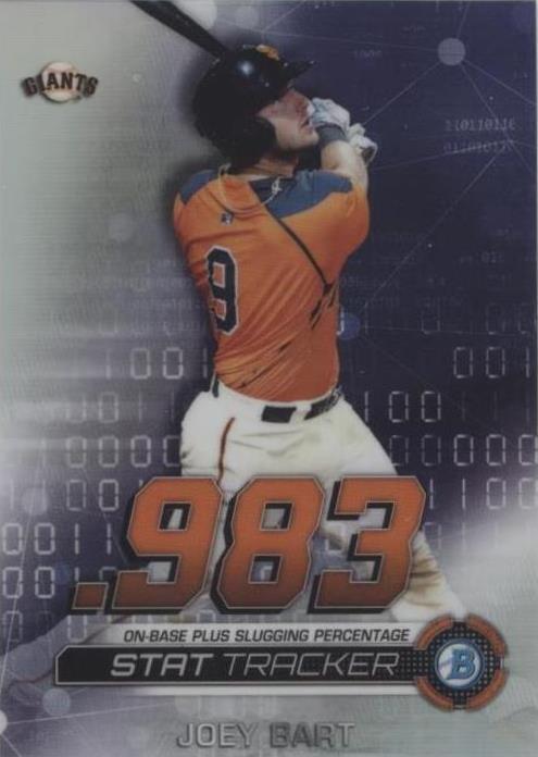 2019 Bowman Chrome - Joey Bart #ST-JB