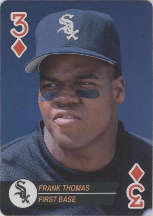 Карты игральные 1994 Bicycle Baseball Aces - Frank Thomas #3D
