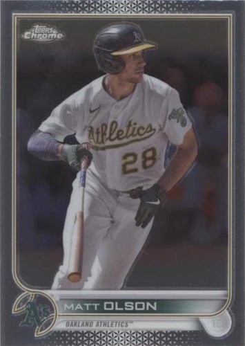 2022 Topps Chrome Sonic - Matt Olson #148