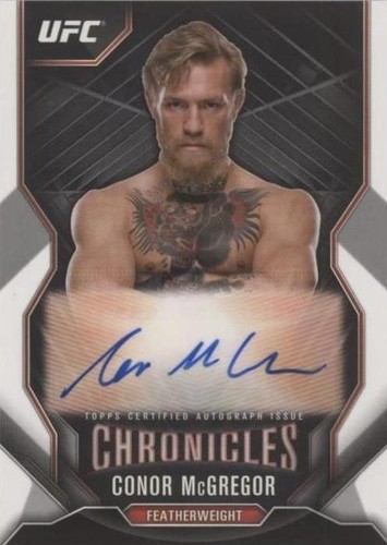Conor McGregor 2015 Topps UFC Chronicles Autograph PSA 9 | eBay