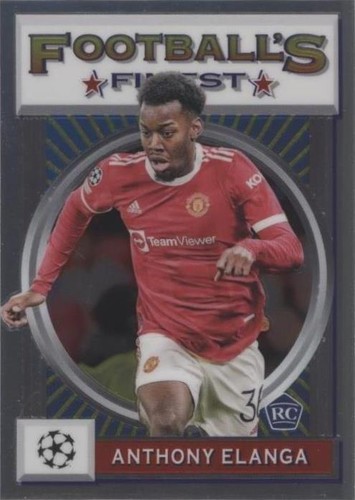 2021-22 Topps Finest Flashbacks UCL Anthony Elanga #164