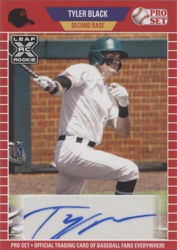 2021 Leaf Pro Set Baseball Blaster - Tyler Black #PS-TB1