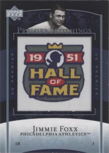2007 Upper Deck Premier - Jimmie Foxx #PS-26