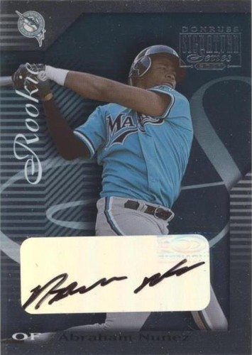 2001 Donruss Signature Series - Abraham Nunez #131