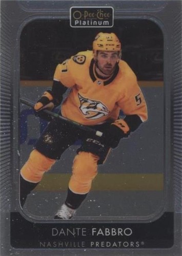2021-22 O-Pee-Chee Platinum - Dante Fabbro #104
