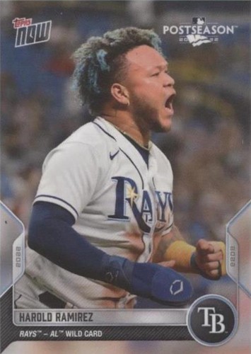 2022 Topps Now - Harold Ramirez #PS-90