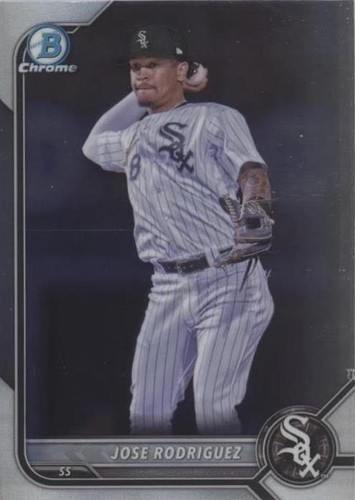 2022 Bowman Chrome - Jose Rodriguez #BCP-185